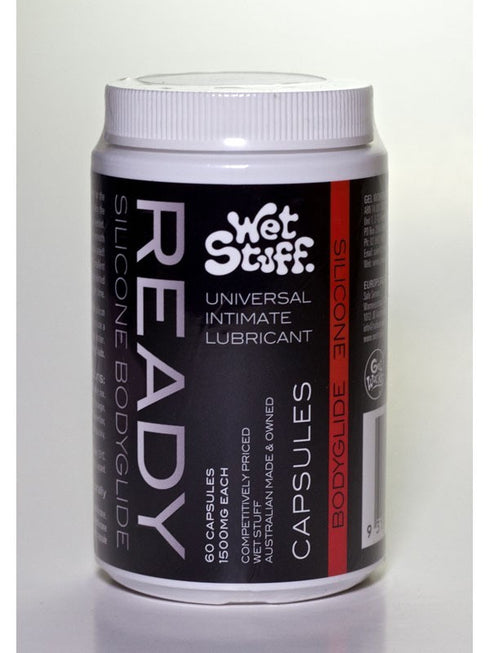 Ready by Wet Stuff Silicone Bodyglide Caps 60/Jar